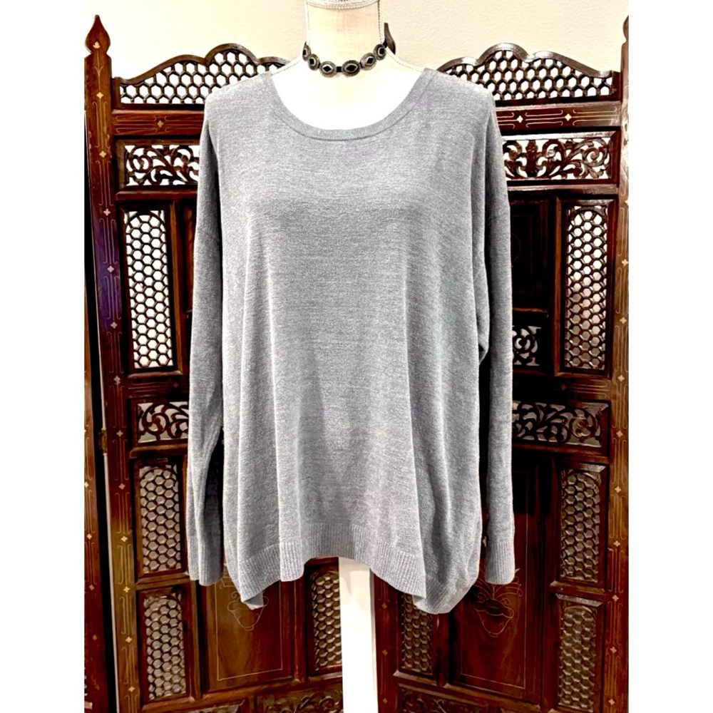 BAREFOOT DREAMS SUPER SOFT COZY CHIC PULLOVER SWEATER 1X/2X CASUAL ATHLEISURE